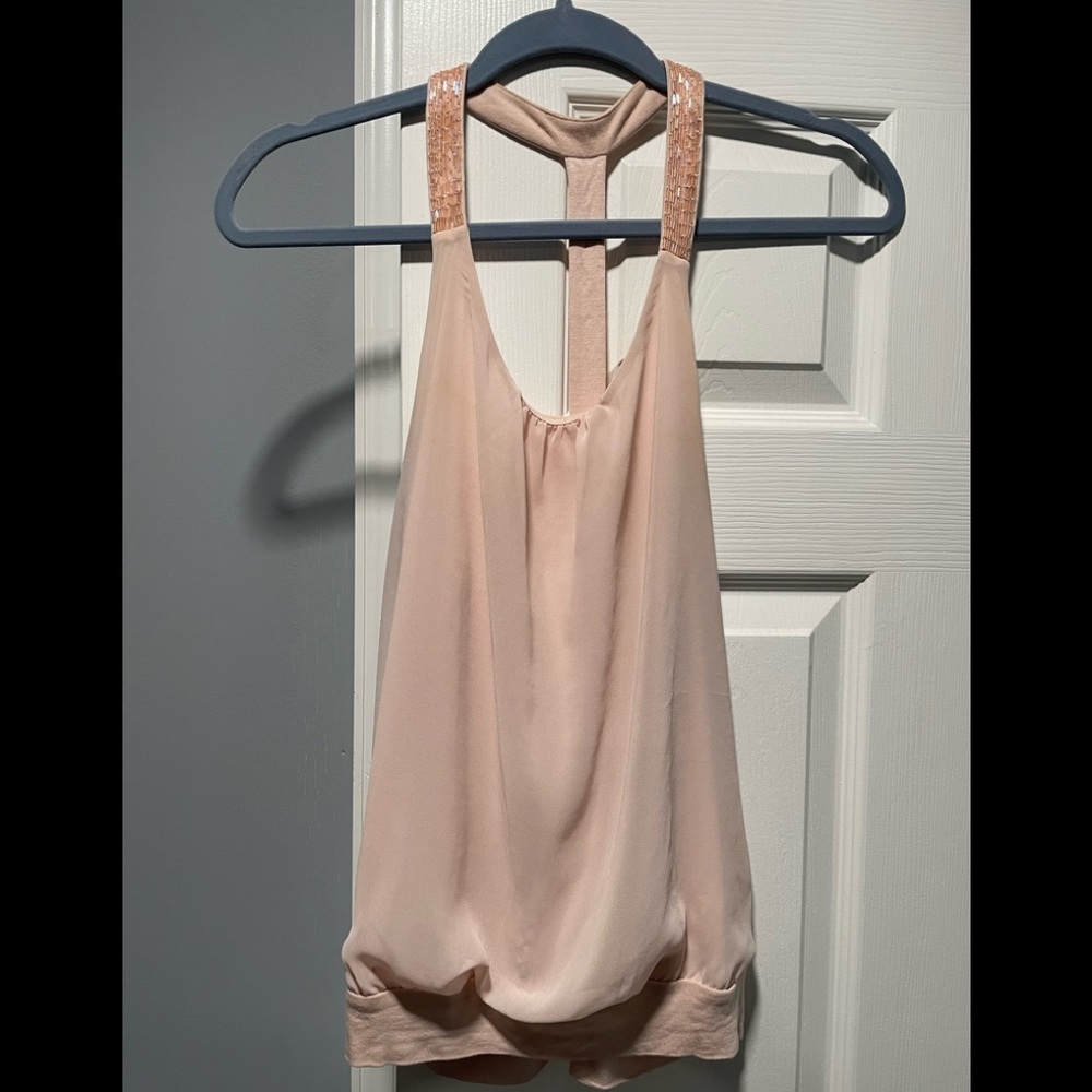 Baby pink blouse